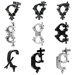 Customized Professional Aluminum Stage Hook 2 Inch Trussing <b>Clamp</b> Black/Silver Stage Accessories for Moving Head - Product Image 3