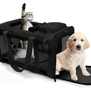 Lớn Ngoài Trời Du Lịch Thoáng Khí Vật Nuôi Vai Túi Có Thể Gập Lại Vận Chuyển Túi Xách Vật Nuôi Hãng Hàng Không Đã Được Phê Duyệt Xách Tay Mèo Tàu Sân Bay - Product Image 1