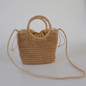 OEM Summer Beach <b>Straw</b> <b>Bags</b> Natural <b>Straw</b> Woven <b>Bag</b> Ladies Fashion <b>Straw</b> Tote Handbag - Product Image 1