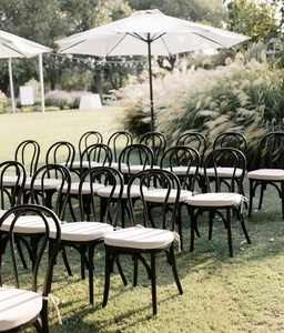Nhà Máy Bán buôn Ngoài Trời Dành cho người lớn Xếp Chồng Ăn Bentwood nhựa đen thonet ghế cho các sự kiện bên - Product Image 6
