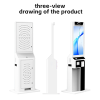 Celf-Service QR-код сканирование и печать чеков стоячий кассовый аппарат POS