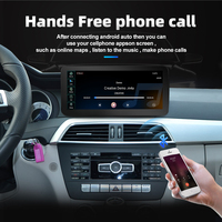 10.25 pouces Linux Carplay écran autoradio multimédia stéréo pour Mercedes C GLC W204 W205 W447