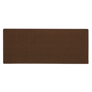 Tappeto Evita 57x340cm Marrone Cannella Set - Product Image 1