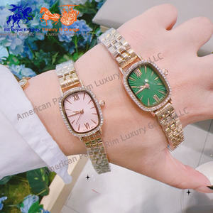 Reloj de Cuarzo de Lujo para Mujer, Nuevo Modelo BVGRI, Elegante Reloj de Negocios de Acero Inoxidable con Exquisita Hebilla de Mariposa y Caja Cuadrada - Product Image 2