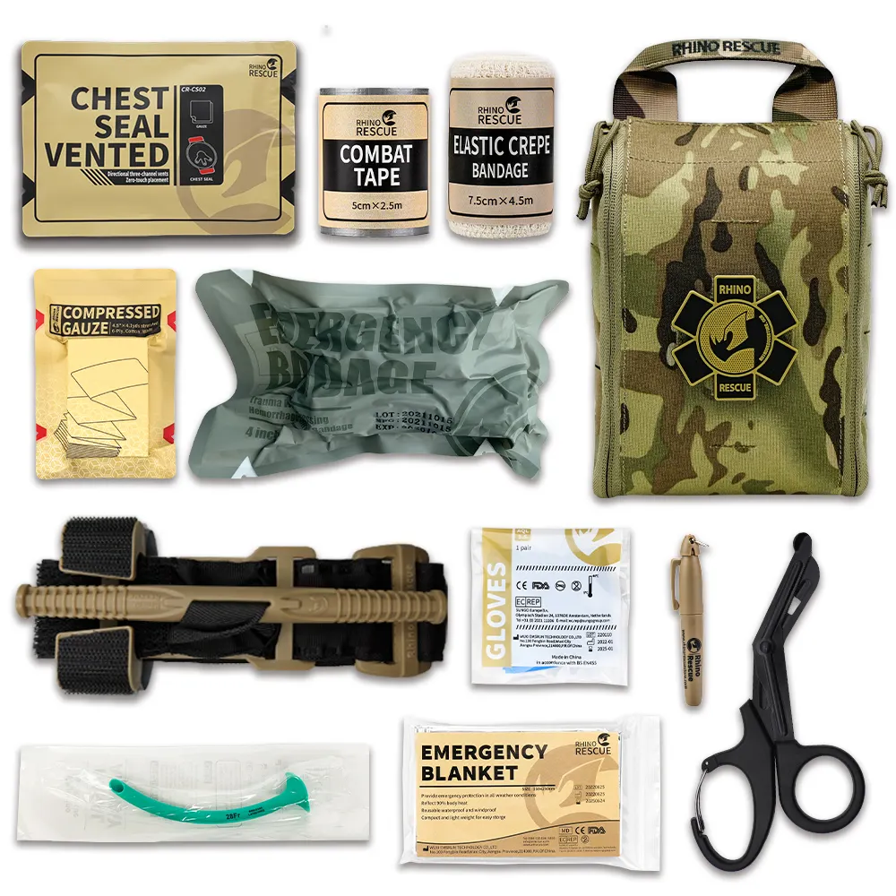 Rhino Rescue IFAK Pouch Trauma Kit Medical First Aid Kit Tactical Pouch Bags Tactical First Aid Kit
