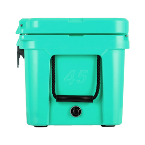 Commercial Grade 65QT Wheeled Rotomolded PE <strong>Ice</strong> <strong>Box</strong> <strong>Cooler</strong> with Thermal Drain Plug for Fishing Wine Food Storage - Product Image 6