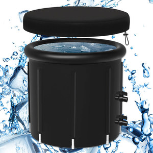 Oferta Especial: Bañera de Hielo Portátil de Lujo de PVC para Exteriores, Inflable, para Terapia de Frío, con Enfriador y Filtro - Product Image 2