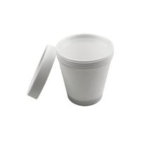 Récipients cosmétiques 50g 100g 200g de pot de crème glacée de pot de crème en plastique coloré écologique de pp