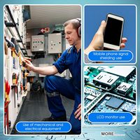 Yüksek İletkenlikli İletken Kumaş ≤0.03Ω/sq, -40 ℃ ~150 ℃ Otomotiv ve Tıbbi Elektronikler için EMI Koruması ve Topraklama