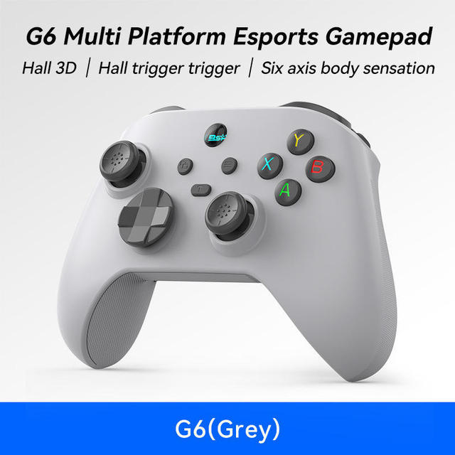 Cross-platform G6 Wireless Gamepad Ergonomic Gaming Controller For Game Console Phone