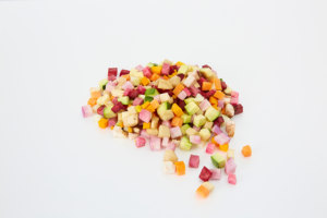 Nourriture végétalienne, mélange de céréales et de légumes lyophilisés, collations coréennes saines, alimentation d'urgence, kit de survie pour le camping, la randonnée, sac - Product Image 5