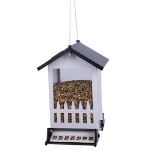 Mangeoire à oiseaux en métal anti-écureuil automatique intelligente nouvelle génération résistante à la pression pour usage extérieur, cour et jardin, personnalisable - Product Image 5