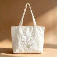 Sac fourre-tout vintage en papier Tyvek, sac à main en matériau Dupont, impression numérique personnalisée, résistant aux déchirures, sac de shopping