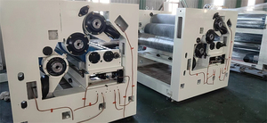 Tấm nóng sưởi ấm đơn facer máy chính xác kiểm soát nhiệt độ liên kết mạnh mẽ keo tiết kiệm thiết kế - Product Image 5