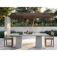 Table GRC en béton armé de fibres de verre Faux marbre personnalisée haute résistance
