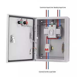 Commutateur de transfert automatique triphasé 4P 6 kA SLQ1-63-B 63A à double alimentation, gestion efficace de l'énergie - Product Image 3