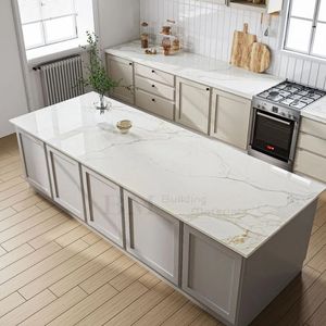 אריחי פורצלן דמויי שיש מבריקים בעובי 12 מ\\\"מ בעיצוב מודרני לריצוף/חיפוי קירות פנים עבור וילות, בתי מלון, מטבחים וחדרי אמבטיה - Product Image 1