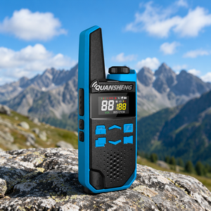 QUANSHENG TG-FR1 Mini Walkie Talkie Analógico de 2W con Alcance de 2km y <span class=keywords><strong>Frecuencias</strong></span> FRS/PMR446 - Product Image 1