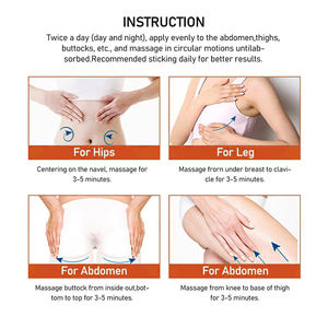 Güçlü etkili streç işaretleri kaldırma uçucu yağ skar sökücü vücut gebelik cilt onarım sıkma streç işareti yağ kremi - Product Image 6