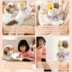 Juguete Inteligente con IA Deepseek, se Mueve con la Cola para Comunicarse, Gatos, Cachorros, Mascotas Virtuales de Peluche, Juguete Interactivo por Voz, Regalos para Niñas - Product Image 6