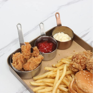 Tazón para Salsas de Acero Inoxidable, Recipiente para Vinagre, Mini Salsera, Tazones Pequeños para Salsas - Product Image 5