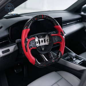 Volant personnalisé en fibre de carbone forgée avec LED pour Dodge Charger Challenger Durango SRT 2020 2021 2023 - Product Image 5