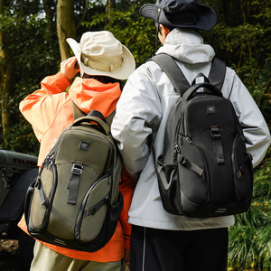 <span class=keywords><strong>2025</strong></span> nuevo logotipo personalizado hombres Universidad gran capacidad computadora negocios mochila impermeable mochila Oficina viaje Portátil Bolsa - Product Image 2