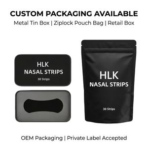 Tiras Nasales Hipoalergénicas Sin Látex HLK con Certificación CE, para una Mejor Respiración y Anti-Ronquidos, 30 Unidades - Product Image 2
