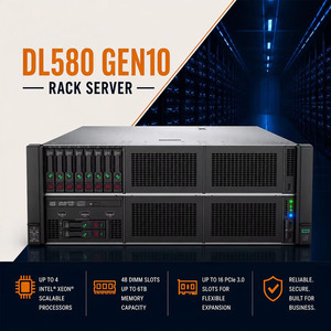 Serveur en rack DL580 Gen10 Gen11 : <span class=keywords><strong>Conseils</strong></span> de configuration en prévente disponibles, approvisionnement stable à long terme pour les partenaires intégrateurs de systèmes - Product Image 2