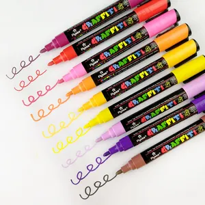 Erasable And Environmentally Friendly Fluorescent Board Chalk Pen Water Born Liquid Chalk Marker Pens