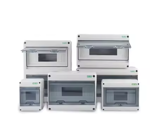 HT 5/8/12/15/18路户外防水配电箱断路器MCB电源塑料接线盒 - Product Image 1