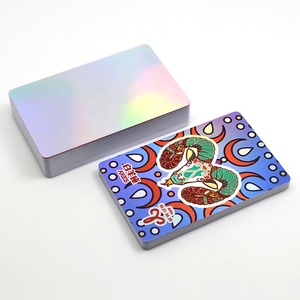 Tarjetas de impresión en relieve NFC de PVC con lámina de holograma Doce signos del zodiaco Impresión en relieve Offset Tarjeta de plástico magnética - Product Image 3