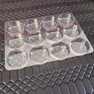 บรรจุภัณฑ์พลาสติก PET แบบบลิสเตอร์, กล่องบรรจุภัณฑ์พลาสติก PVC ใสทรงสี่เหลี่ยม, ถาดพลาสติกกันกระแทกด้านในแบบโลหะ - Product Image 2