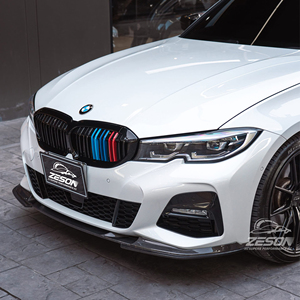 Alerón Delantero de Fibra de Carbono Real Estilo 3D para <span class=keywords><strong>BMW</strong></span> Serie 3 G20 G28 2019-2026 M <span class=keywords><strong>Sport</strong></span> M340i <span class=keywords><strong>330i</strong></span>, Kit de Carrocería - Product Image 4