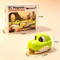 Juguete de Serpiente Glotona con Control Remoto Sam Toys, Juguete Eléctrico RC Recargable Magnético, Interactivo, Educativo, Set de Aprendizaje para Niños