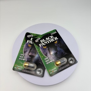 Cápsulas Black Panther de Alta Calidad, Fórmula Vegetal Suave Black Panther 500k, Cápsula Portátil de Una Unidad, Soporte Diario para Hombres Adultos - Product Image 6