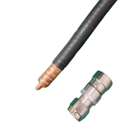 Câble coaxial en cuivre standard 1/2 pouce LDF4-50A 50 Ohm à faible perte avec gaine en PVC pour antenne de station de base GSM 3G 4G 5G