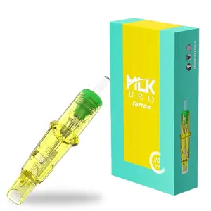 도매 제조업체 INKin MLK BRO 카트리지 바늘 M1 매그넘 0.30mm agujas 파라 타투르 바늘 문신 카트리지 바늘