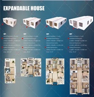 Maison conteneur en acier extensible BDMS de 40 pieds, villa moderne préfabriquée, bureau, bâtiment à déploiement rapide, hôtel, école