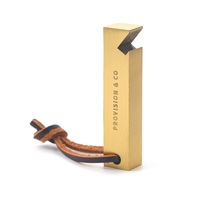 Vente directe d'usine ouvre-bouteille personnalisé porte-clés gravure Logo porte-clés ouvre-bière en laiton porte-clés