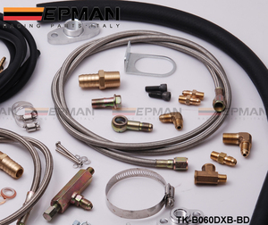 Epman Turbo dòng dầu đầu vào cống trở lại Kit T3 T4 T70 t04s t04z T4e cho Honda Civic TOYOTA EP-B060DXB-BD - Product Image 4
