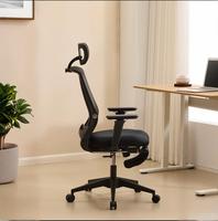 Chaise de bureau exécutive ergonomique en maille, moderne, luxueuse, réglable, confortable, à dossier haut et pliable