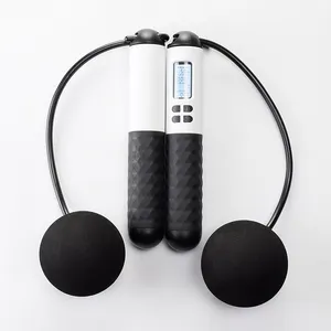 Roulement en acier inoxydable Corde à sauter sans fil Home Gym Fitness Comptage électronique Corde à sauter intelligente