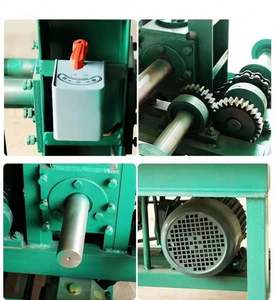 Máquina Dobladora de Tubos Cuadrados de Hierro Galvanizado Semiautomática para Suministros Decorativos, Artículos para el Hogar e Industria Automotriz - Product Image 2