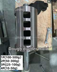 Moteur de noyau de diviseur de pâte de haute qualité 220V Machines de fabrication de grains de boulangerie améliorées avec division de pâte uniforme et cohérente - Product Image 5