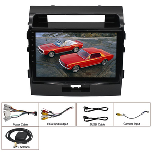 Radio con Carplay y Android para <span class=keywords><strong>Toyota</strong></span> <span class=keywords><strong>LC</strong></span> 200 2007-2012 VXR GXR Land Cruiser, Pantalla Táctil, Estéreo para Auto, Reproductor de Audio y Video con GPS - Product Image 6