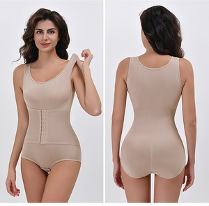 Faja Corsé Moldeadora de <span class=keywords><strong>Cuerpo</strong></span> <span class=keywords><strong>Completo</strong></span> para Mujer de Alta Compresión en Oferta, Control de Abdomen sin Costuras, Cinturón Ajustable y Levanta Glúteos BBL - Product Image 5