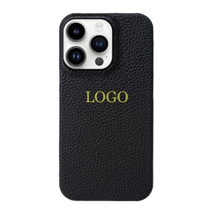 เคสโทรศัพท์หนังแท้คุณภาพสูงสำหรับ <span class=keywords><strong>iPhone</strong></span> <span class=keywords><strong>7</strong></span>-16Pro/15 <span class=keywords><strong>plus</strong></span>/ 15Pro ออกแบบพิมพ์ลายแบบ DIY โลโก้ตามสั่ง - Product Image 1