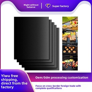 BBQ <b>Mats</b> Oven Bottom Liners Reusable Non-stick Baking <b>Mats</b> Outdoor Party Protective <b>Mats</b> Kitchen Tools Heat Resistant <b>Mats</b> - Product Image 3
