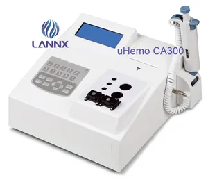 Lannx uHemo CA300 Halbautomati scher Koagulation analysator für Blut chemie für Kranken häuser und Kliniken Verwenden Sie das Koagulo meter für medizinische Geräte